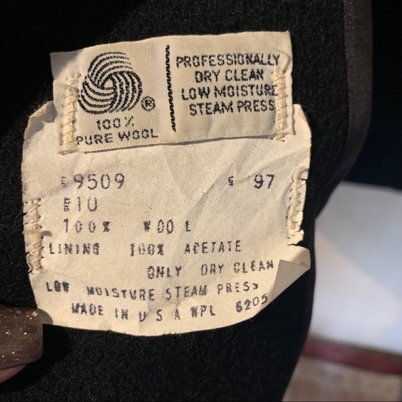 Saxton Hall- Vintage Long wool coat - Picture 5 of 12